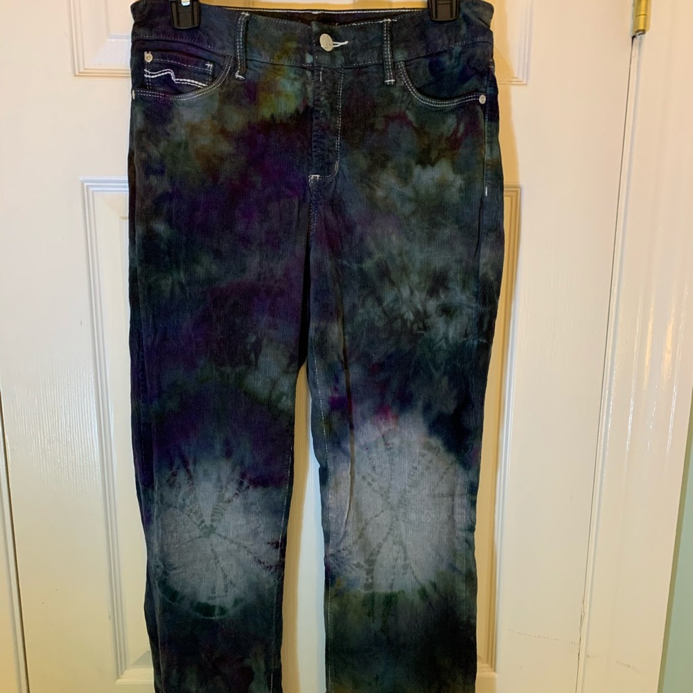Tie Dye Corduroy  “Not Your Daughters Jeans”